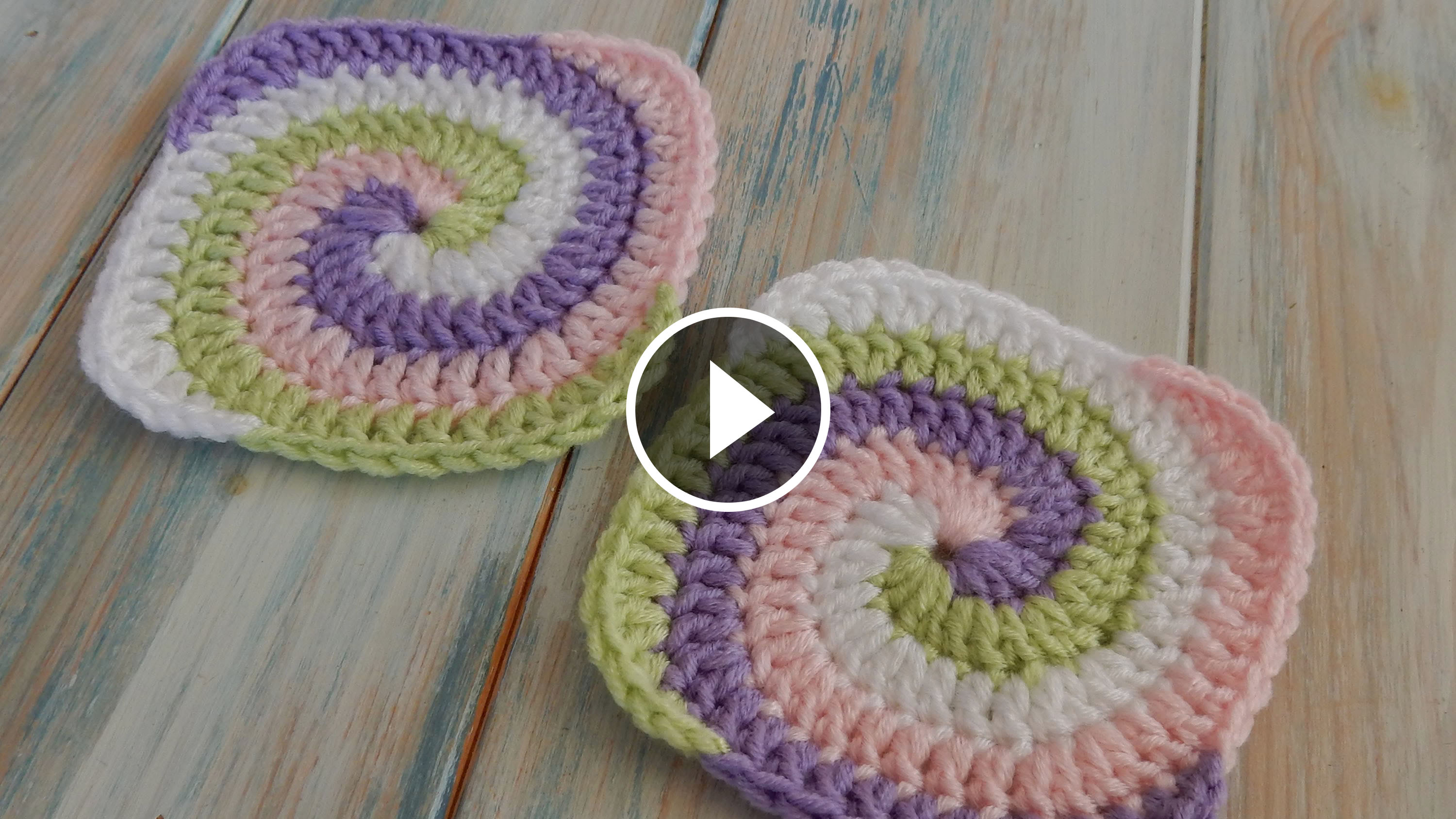Spiraldeckchen häkeln CrochetBeja
