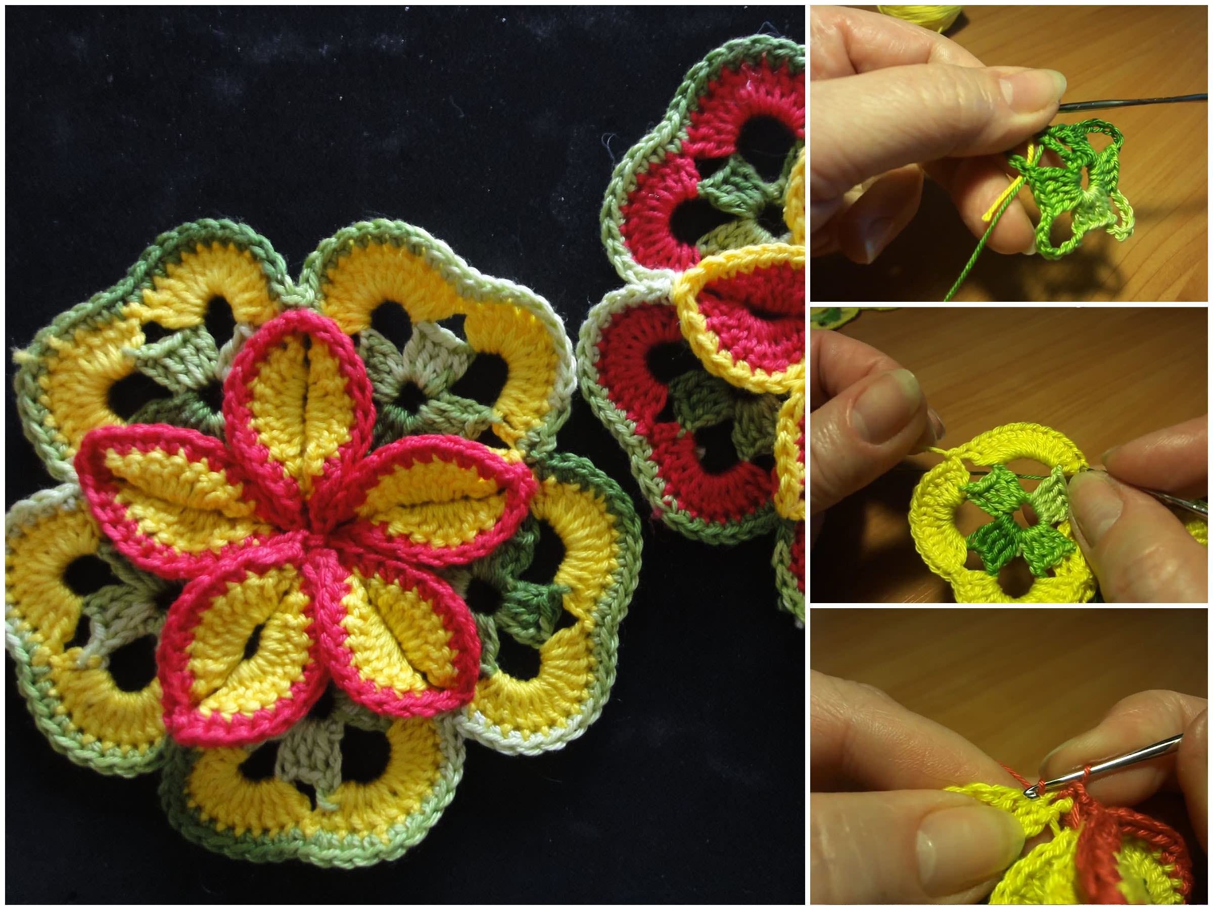 Crochet Flower Decoration