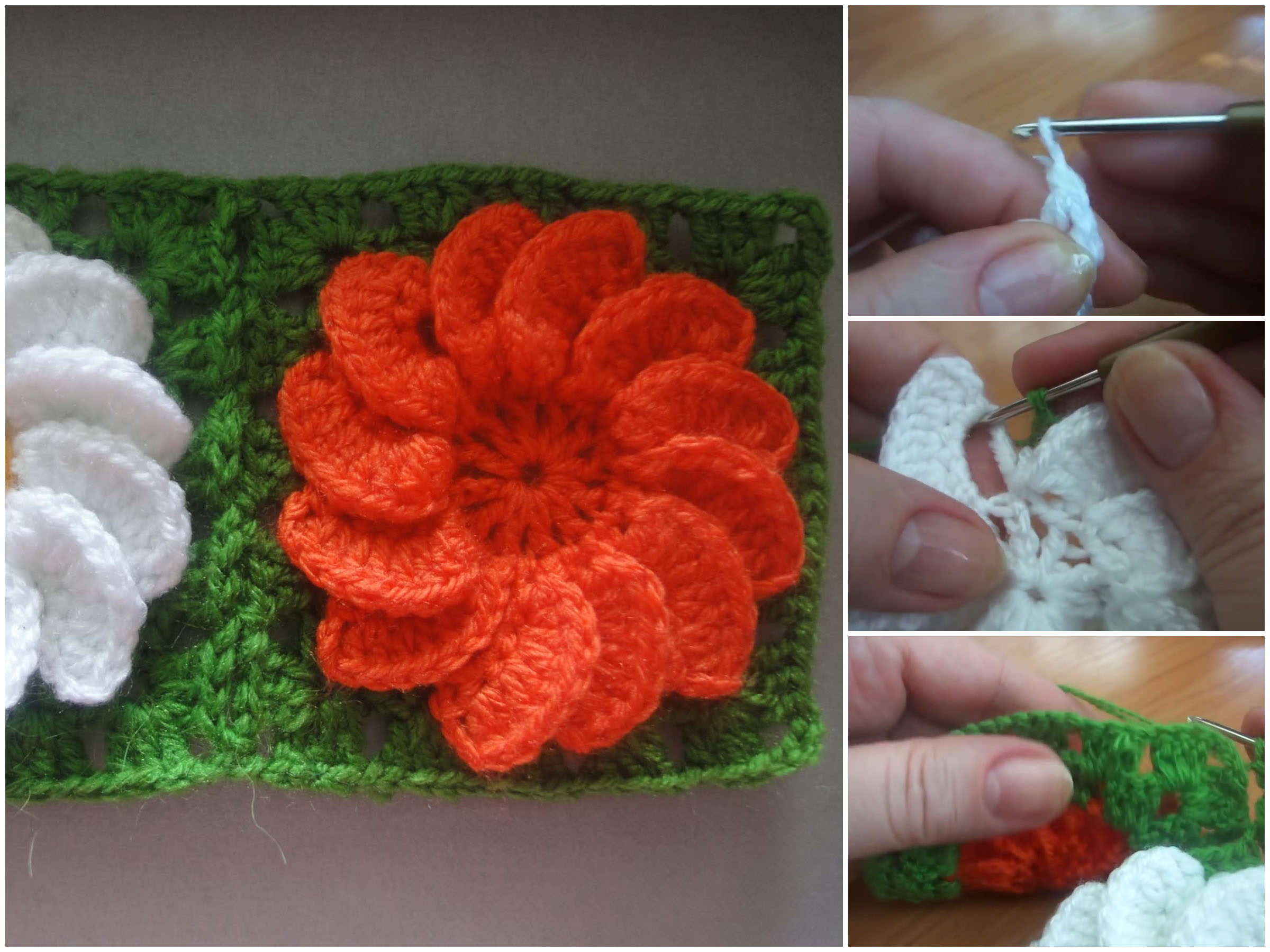 Crochet Flower Squares