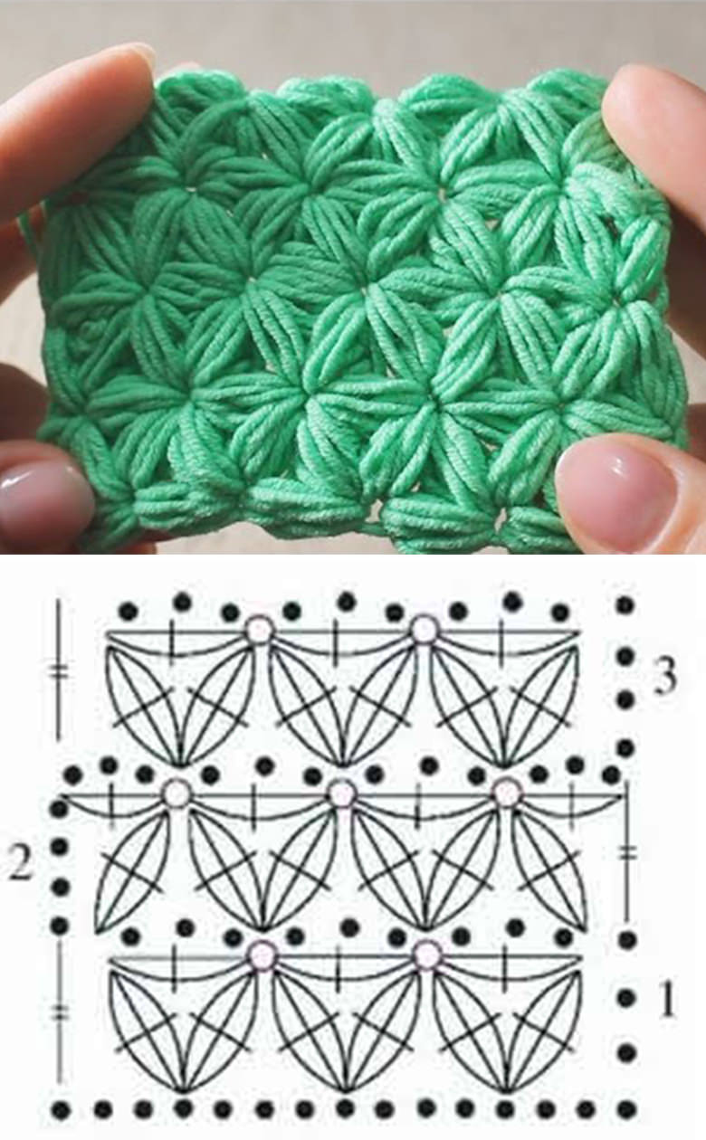 Jasmine Stitch Crochet Pattern