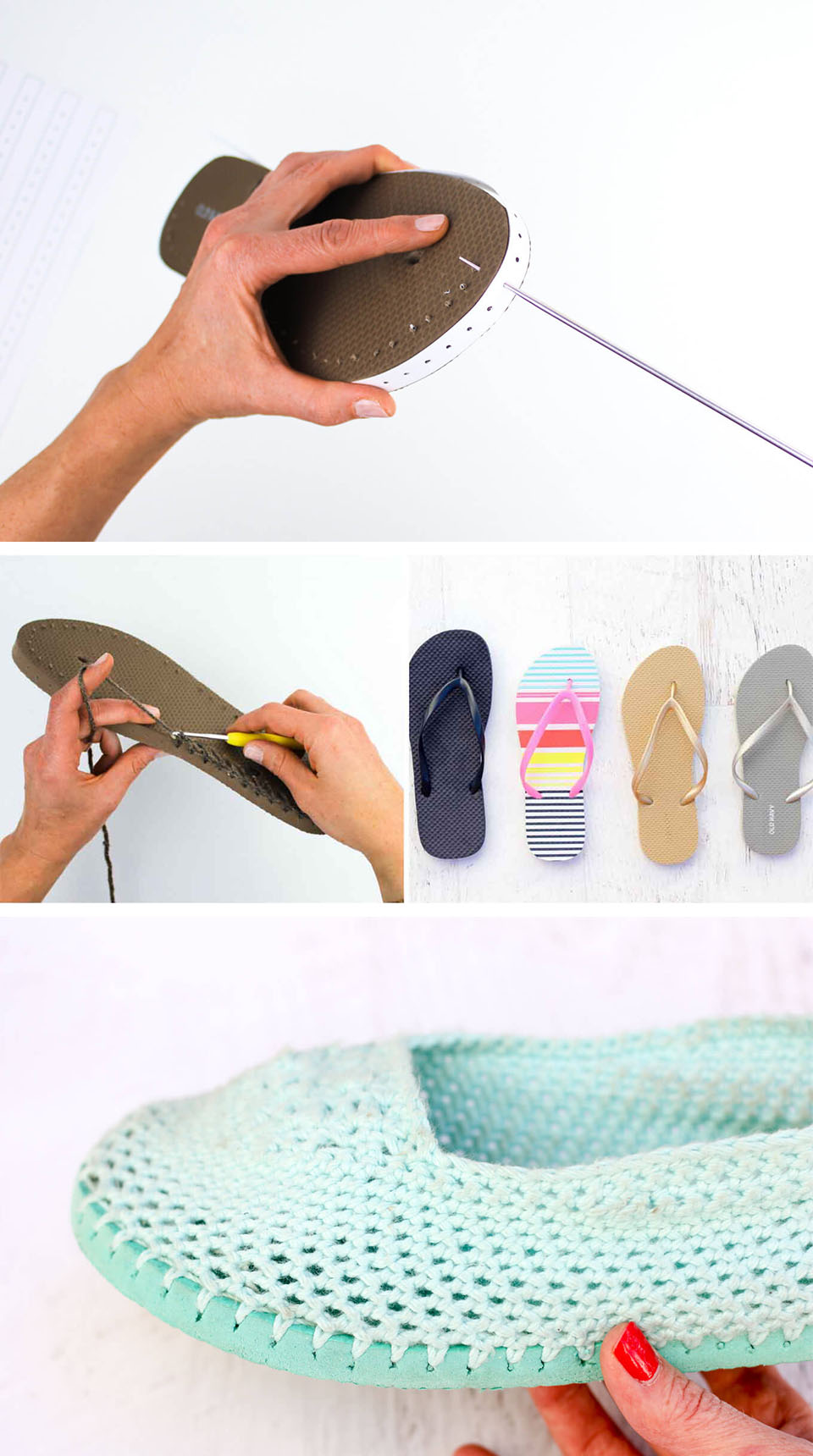 Free Crochet Patterns Flip Flops