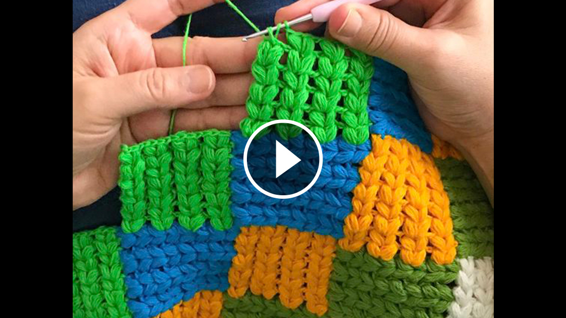 Interlaced Braid Stitch Crochet Pattern Featured Image