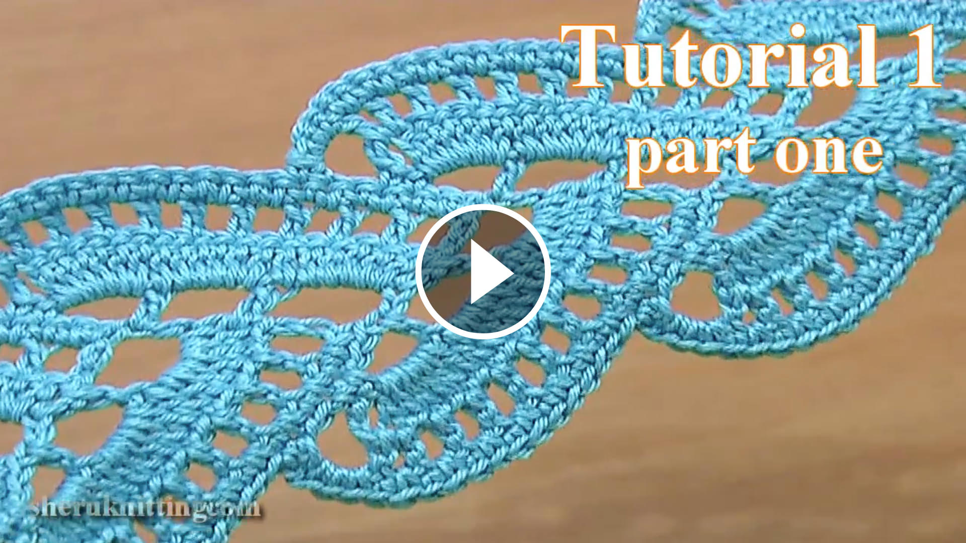 Stripy Lace Crochet Pattern Tutorial Featured Image