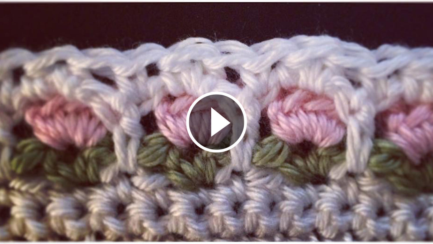 How To Make Crochet Flower Stitch