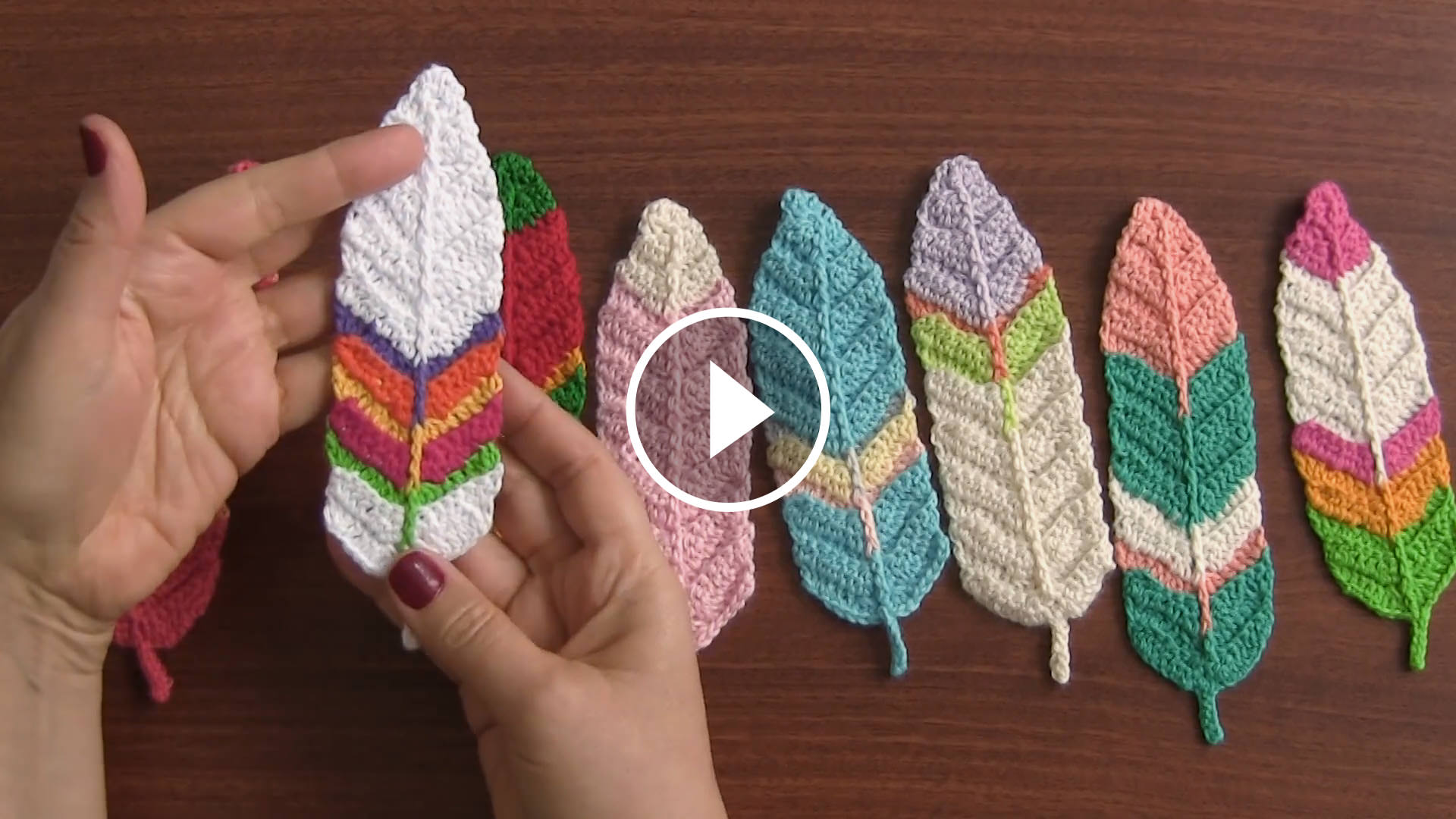 Reversible Feathers Crochet Pattern Featured Image