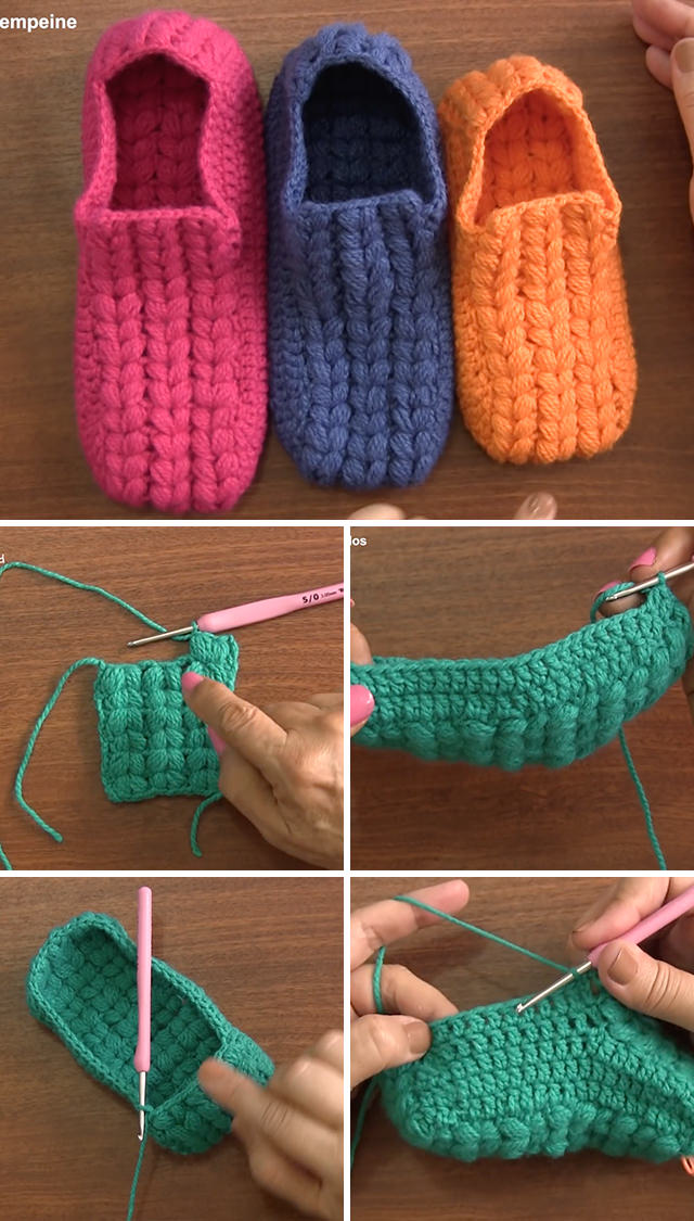 Braid Puff Stitch Crochet Pattern