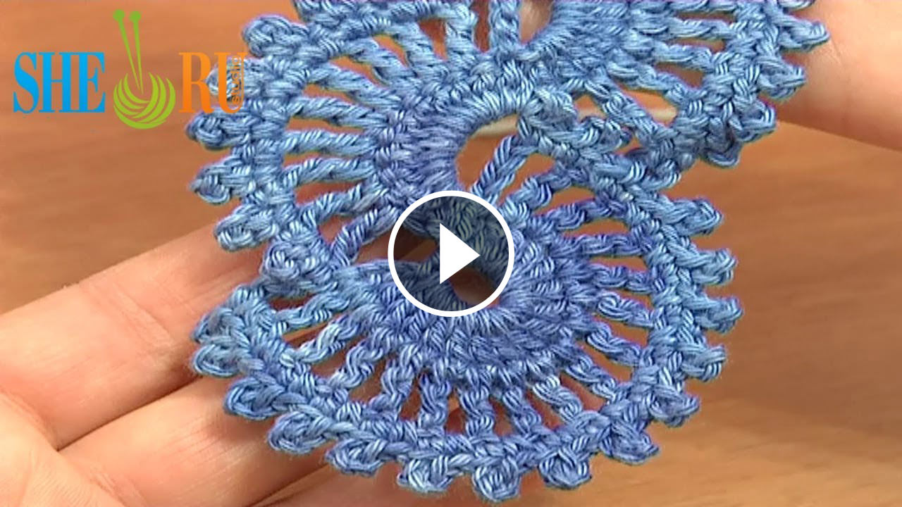 Useful Tape Lace Crochet Motif
