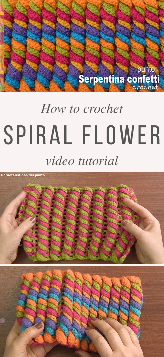 Serpentine Stitch Crochet Pattern Tutorial