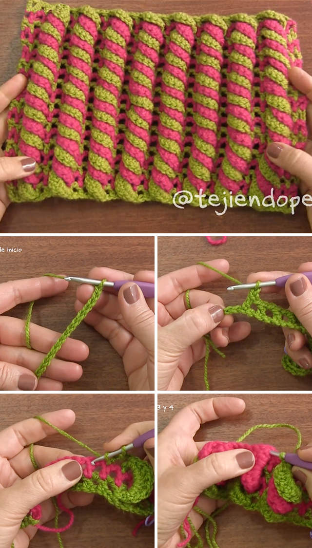 Serpentine Stitch Crochet Pattern