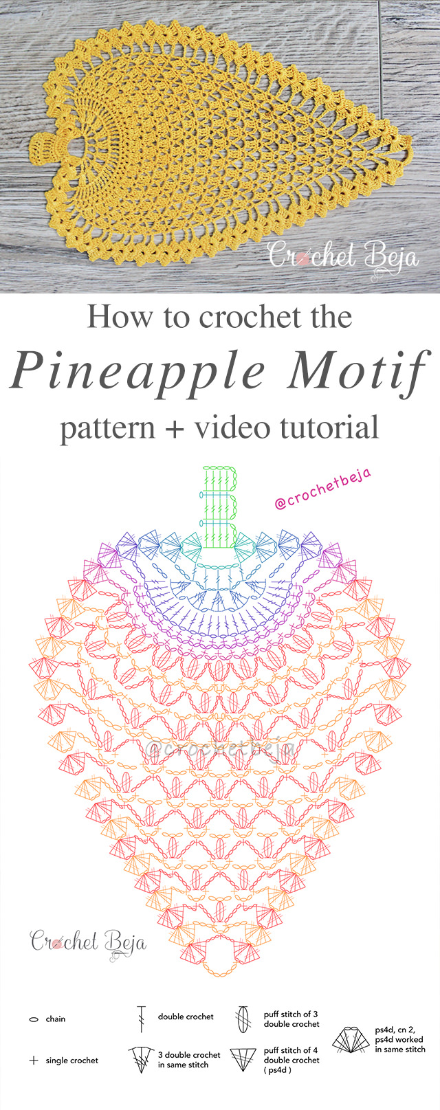 Crochet Pineapple Pattern