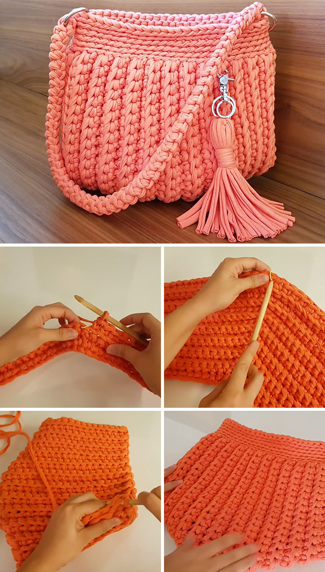 Elegant Crochet Handbag Free Pattern Tutorial