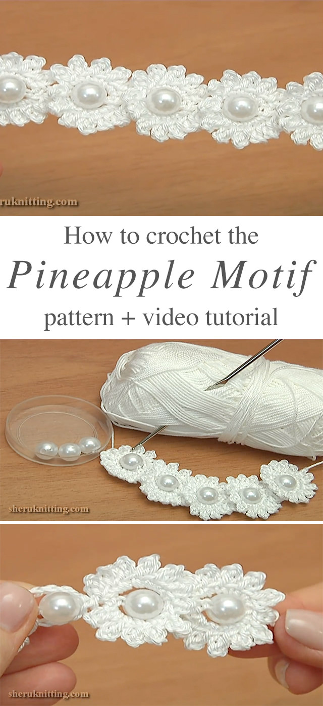 How To Make Crochet Flowers Cord