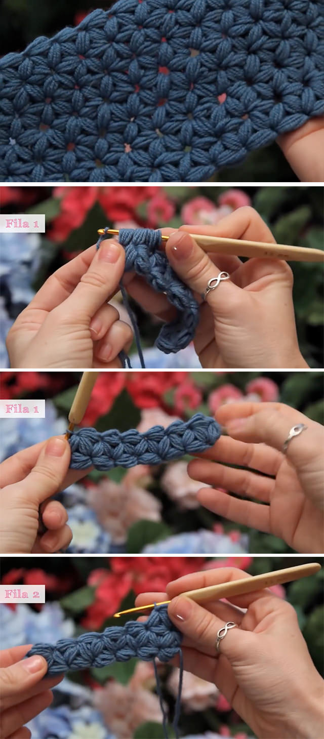 Jasmine Stitch Crochet Free Pattern Tutorial
