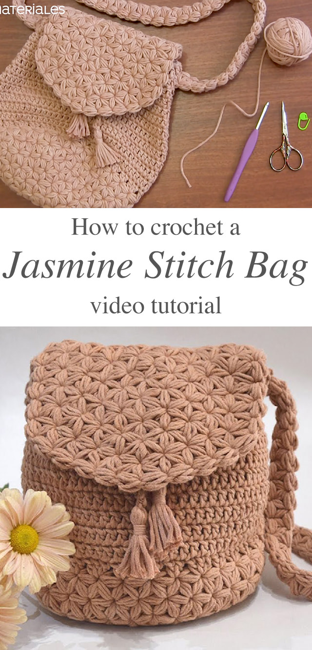 Easy Crochet Bag - Free Crochet Pattern - Beginner Friendly