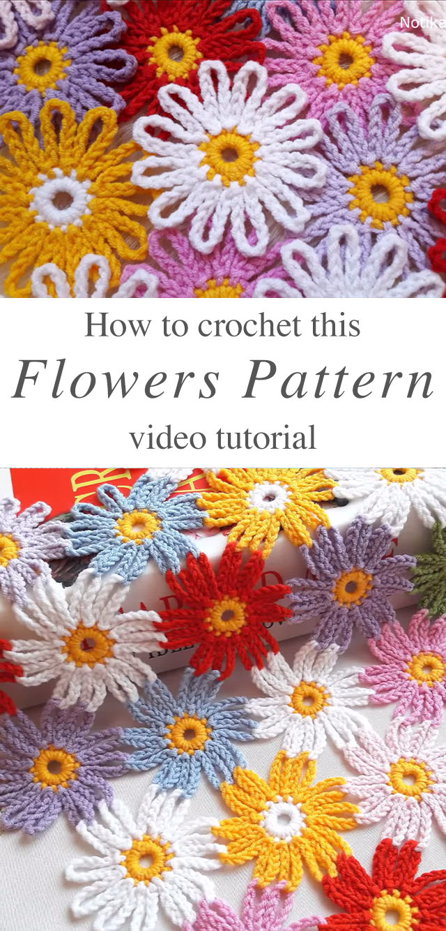 Crochet Flower Pattern