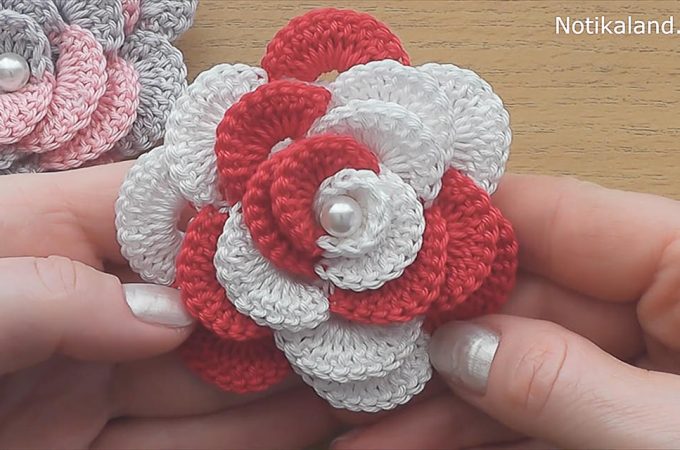 Crochet Rose Image