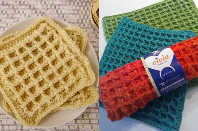 Crochet Waffle Pattern