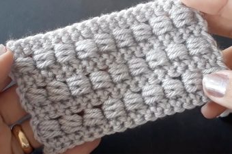 Learn Making The Crochet Bead Stitch