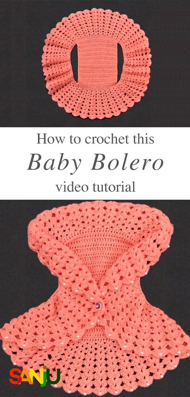 Crochet Baby Sweater For Beginners