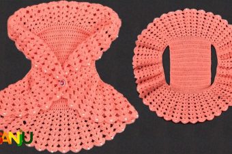 How To Crochet Baby Sweater For Beginners