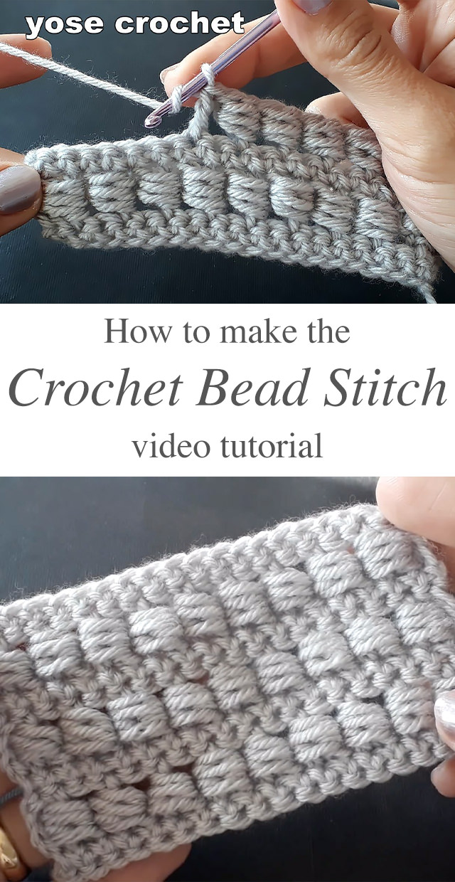 Crochet Bead Stitch