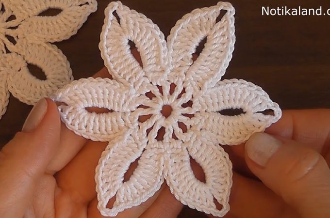 Lace Crochet Flower Image