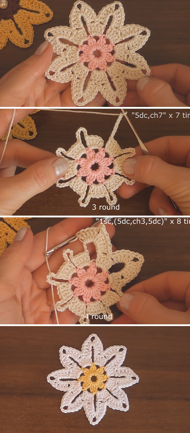 Lace Flowers Pattern