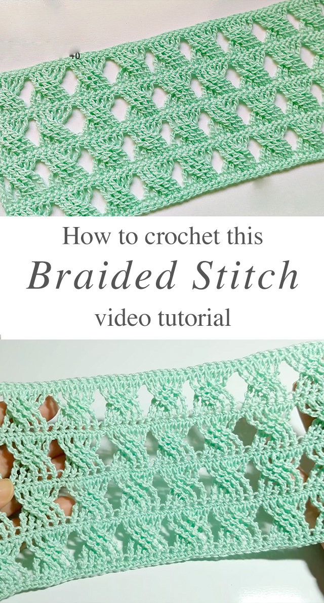 Braided Crochet Stitch