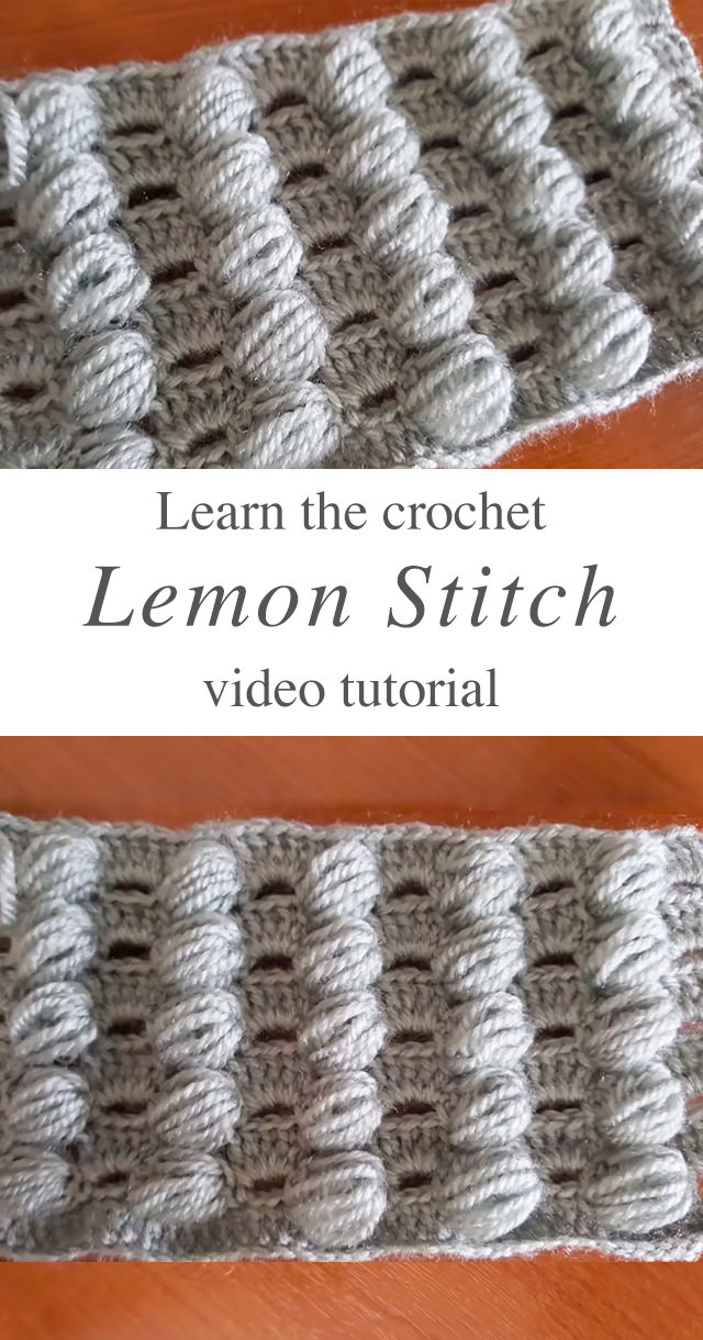 Crochet Lemon Stitch