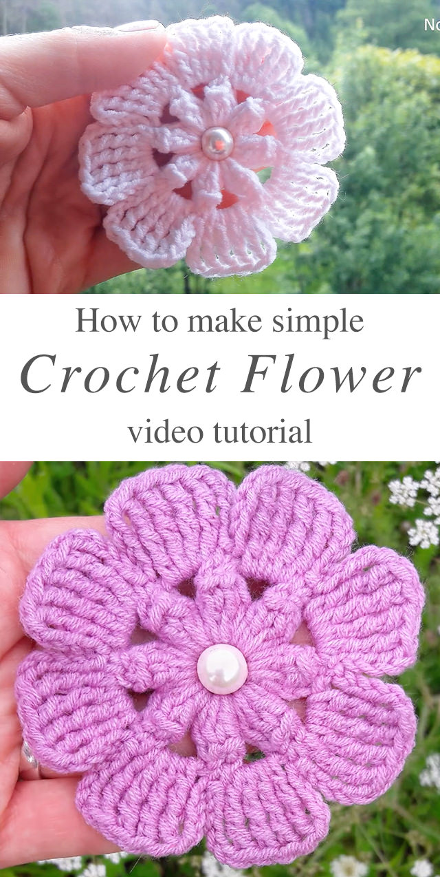 Crochet Simple Flower