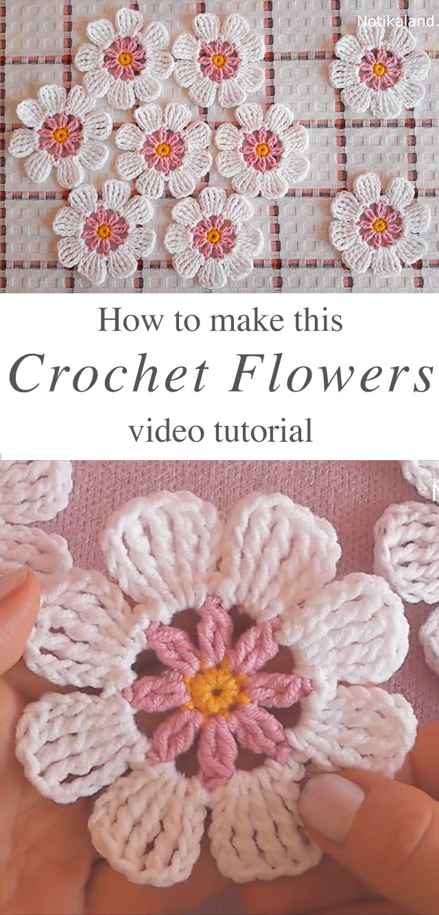 Lace Crochet Flowers