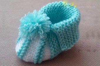 How To Knit Baby Booties In An Easy Way