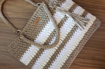 Crochet Bag With Heavy String Thread