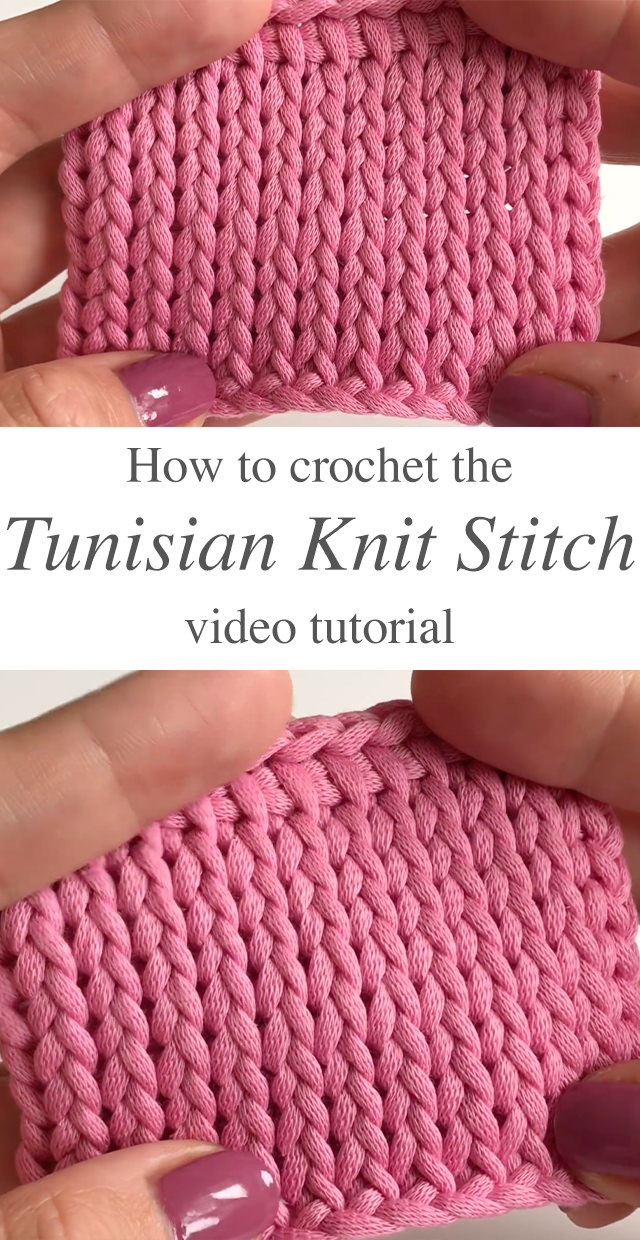 Tunisian Knit Stitch