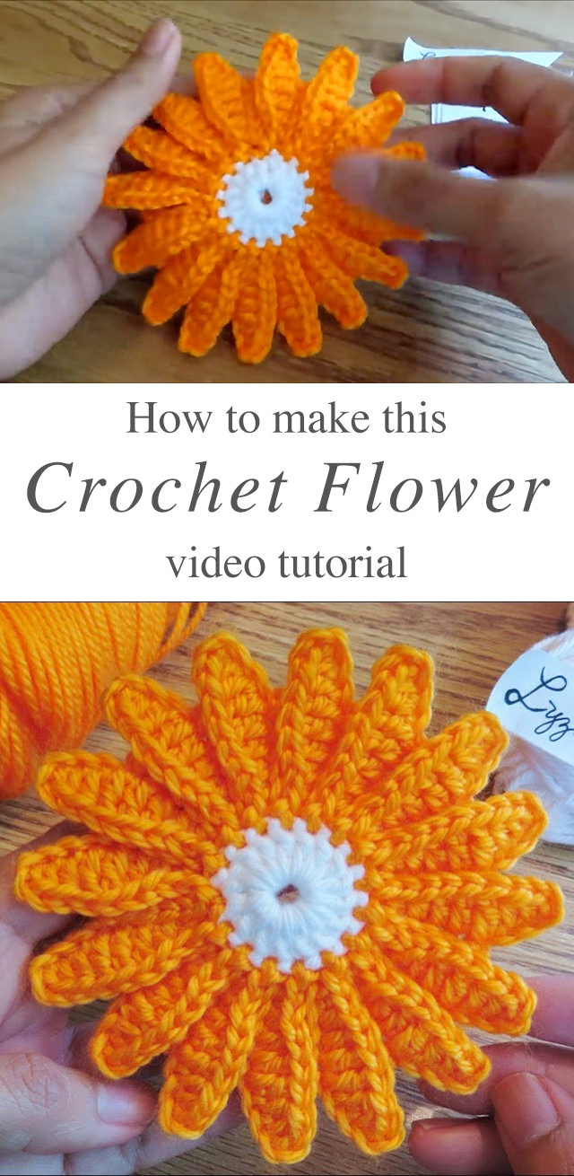 Easy Crochet Flower