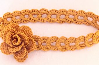 Crochet Flower Headband You Can Easily Make