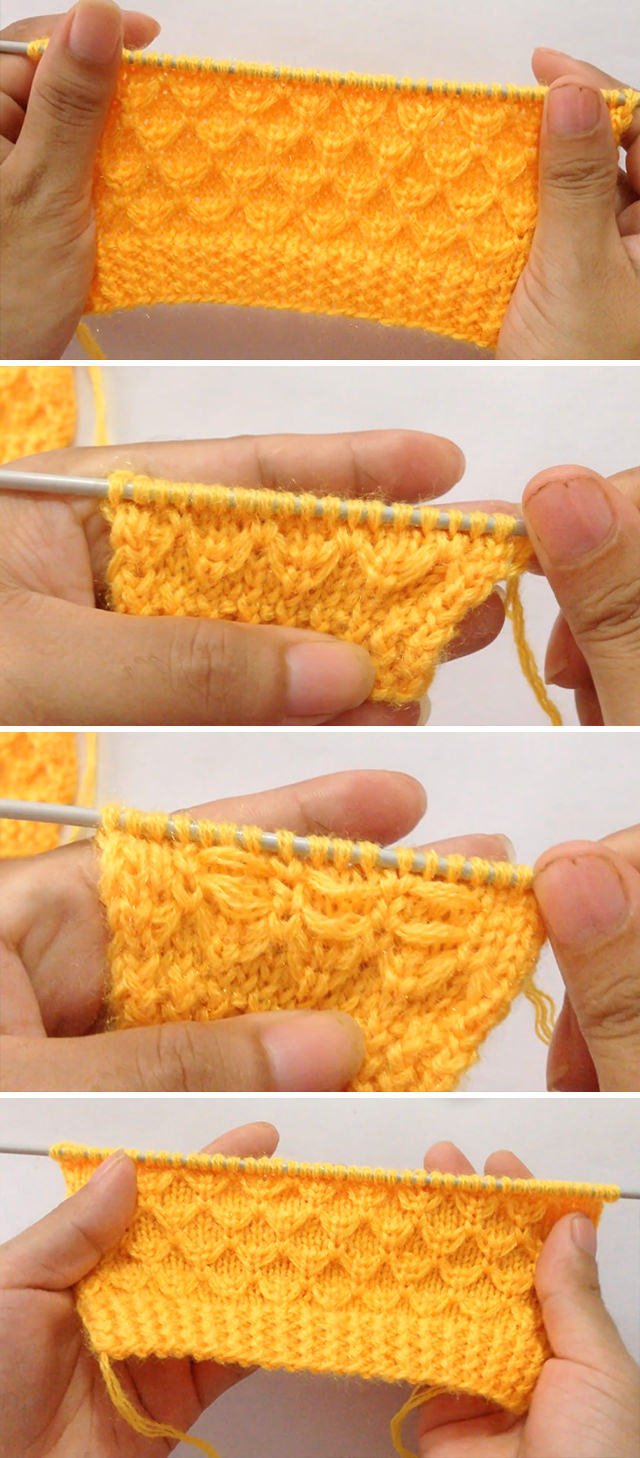 Mermaid Stitch - This video tutorial will teach you the knit mermaid stitch, that you can use to make a sweater for a special gentleman in your life.