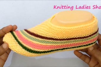 Women's Knit Slippers You Should Make