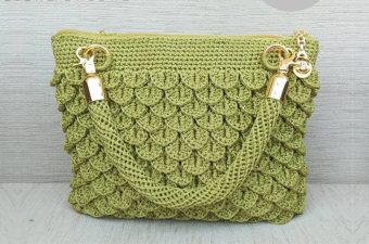 Crochet Crocodile Stitch Bag You Can Easily Make