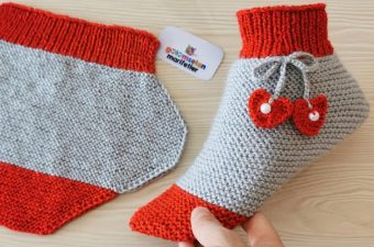 Knit Boot Socks For Ladies And Kids