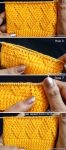 Knit Barfi Stitch You Should Learn - CrochetBeja