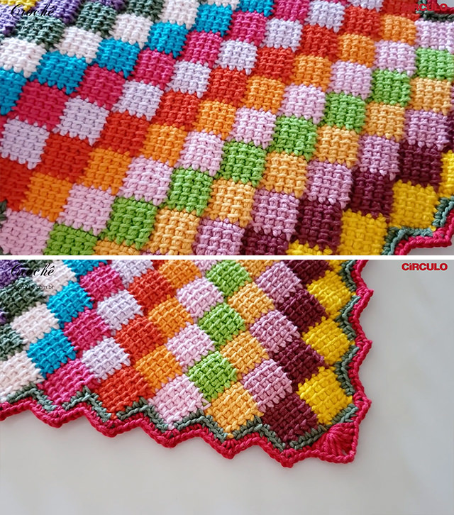Crochet Carpet Sided - This video tutorial covers how to crochet carpet using all of the thread leftovers you have saved over your period of crocheting!