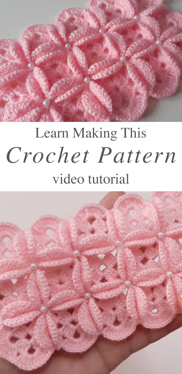 Crochet Pattern For Baby Blanket - Learn how to make this beautiful crochet pattern for baby blanket! This stitch makes the most interesting texture of any patterns I have encountered!