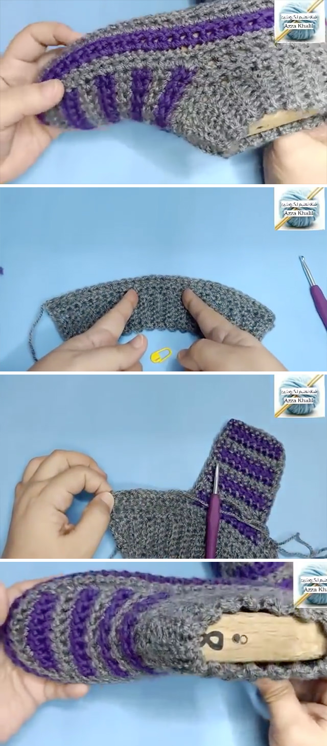 Slipper Socks - Learn how to make this beautiful crochet slipper socks! These elegant slipper socks are common footwear and are traditionally heavily embroidered in many colourful decorations.