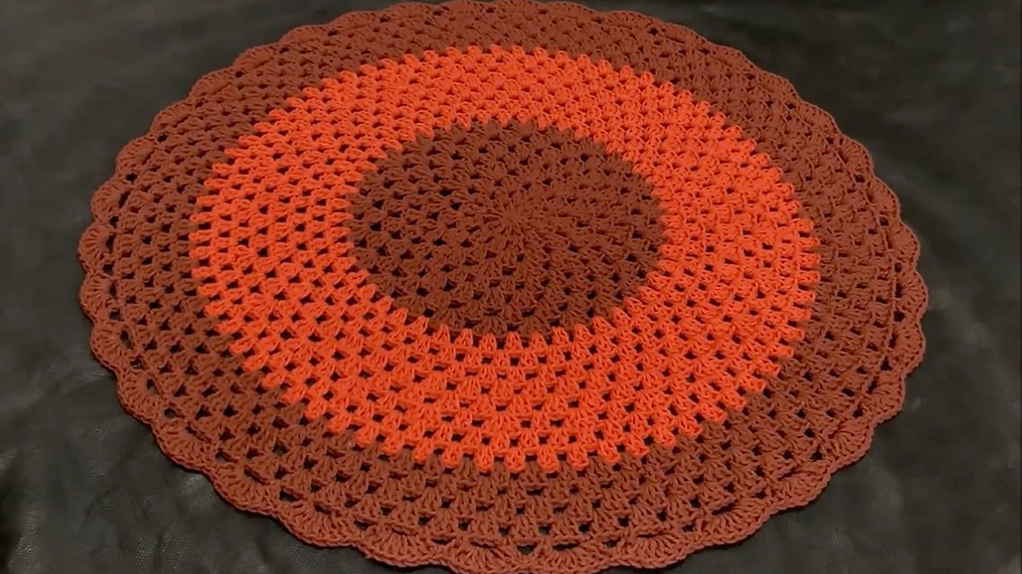 Crochet Round Rug For Your Home Decor Crochetbeja