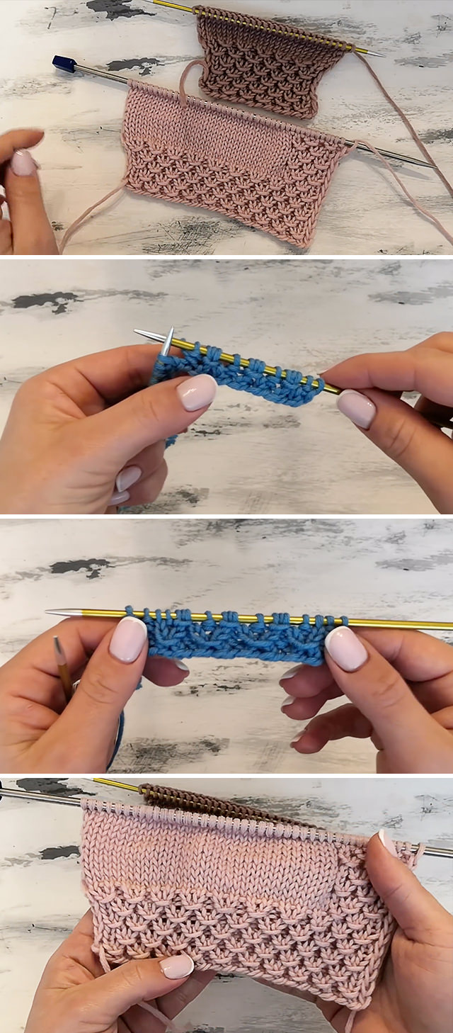 Elastic Stitch - Learn how to work this great knit elastic stitch. Keep reading for tips on how to master the technique of knitting this tight and complex pattern.