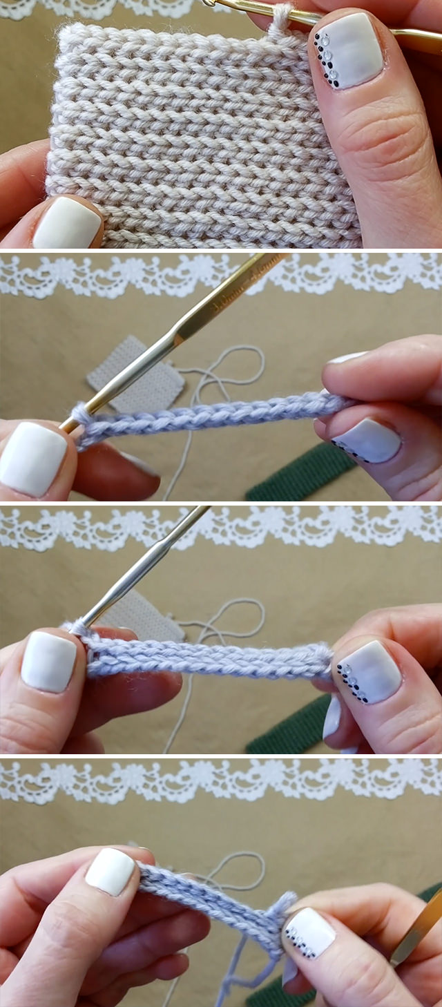 Elastic Stitch - Learn how to make the beautiful crochet elastic stitch. I love this stitch because of the rich texture and the elegance of it being double sided!