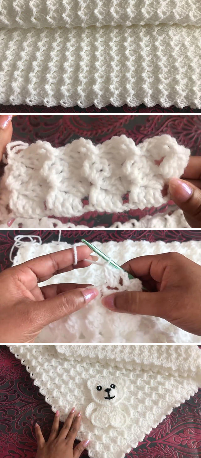 Large Blanket - This tutorial will walk you through this beautiful large crochet blanket. This soft blanket has the most interesting texture of any crochet pattern I have encountered!