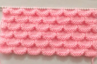 Simple Knitting Stitch To Create An Unique Pattern