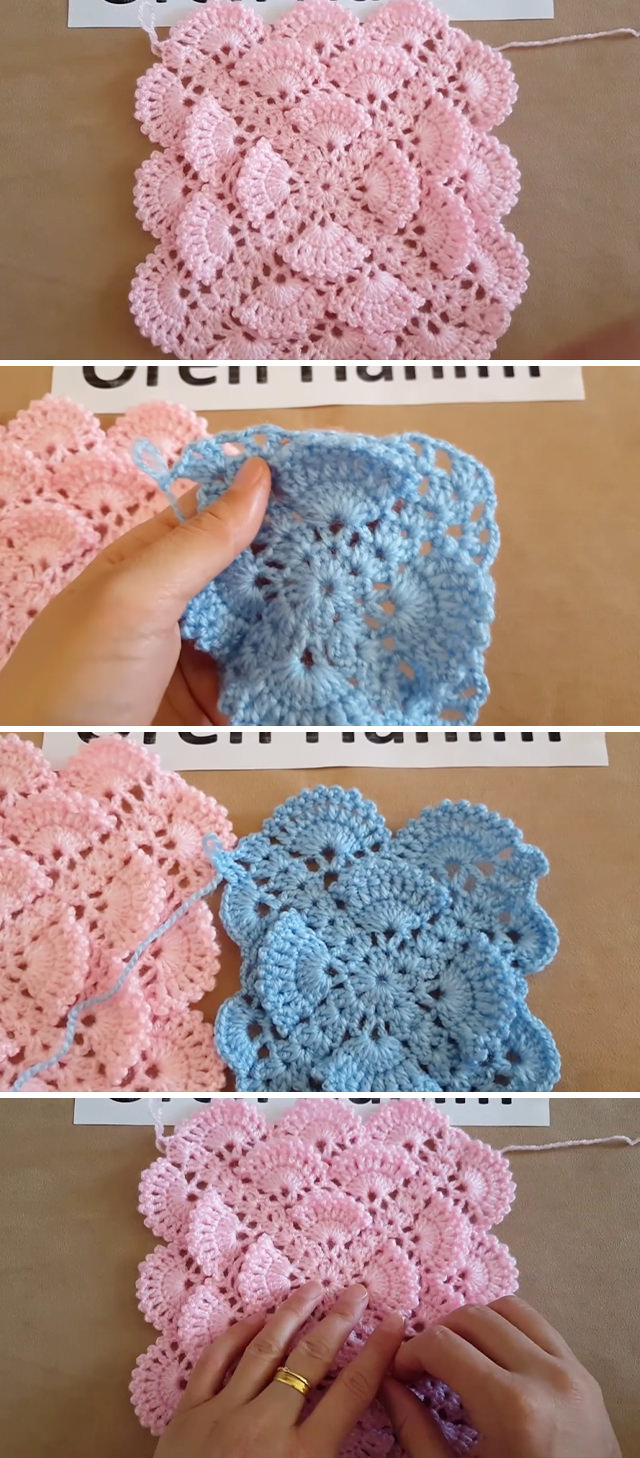 Crochet Pattern Baby Blanket - This tutorial will walk you through a beautiful crochet pattern for baby blanket! This crochet stitch makes the most interesting texture I have encountered!